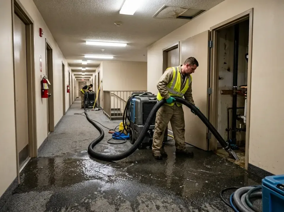 multi-unit-apartment-hallway-f-005 — frequently asked questions, Emergency Burst Pipe Water Extraction & Removal in Minden,…